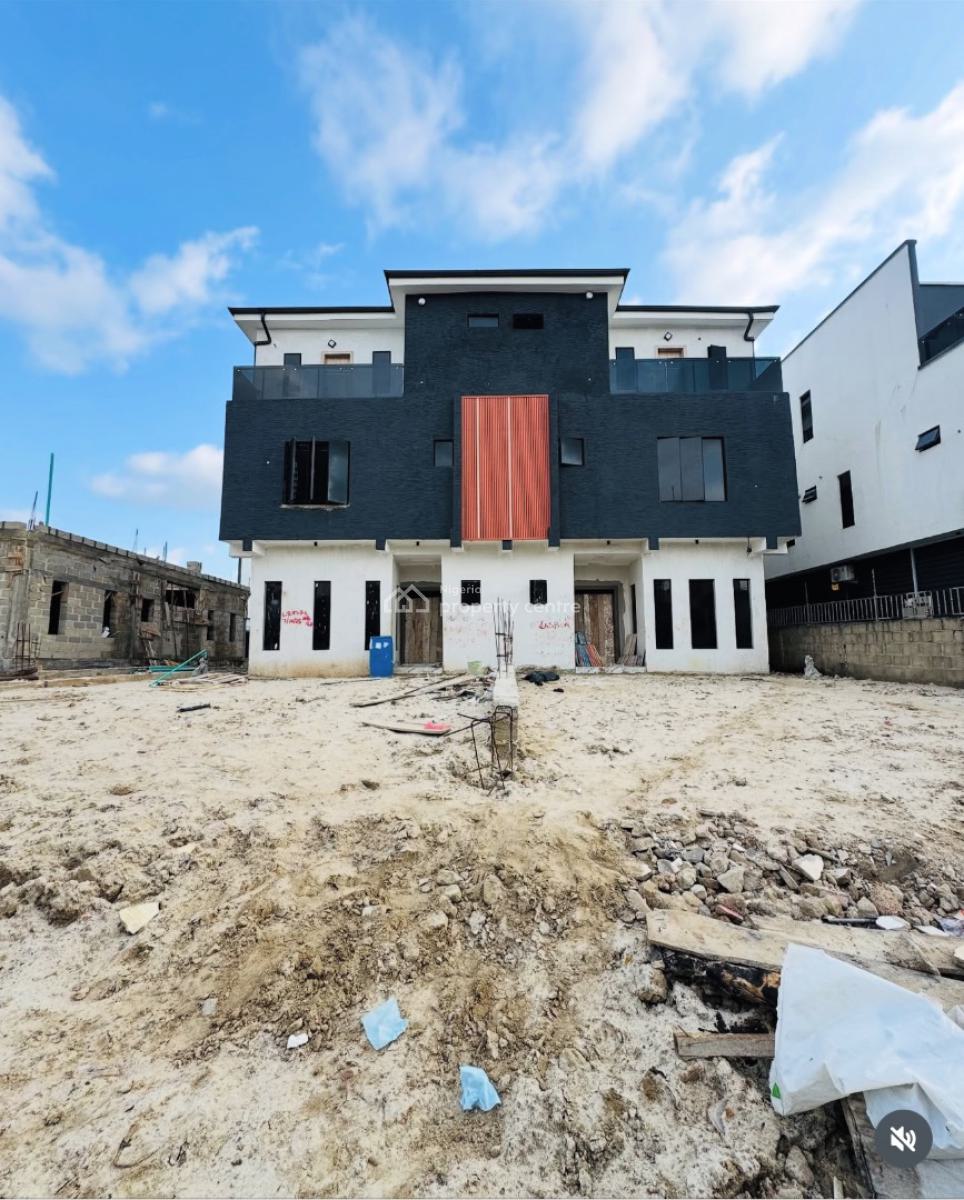 Newly Built 4 Bedrooms Semi Detached Duplex with Bq, Gbagada, Lagos, Semi-detached Duplex for Sale