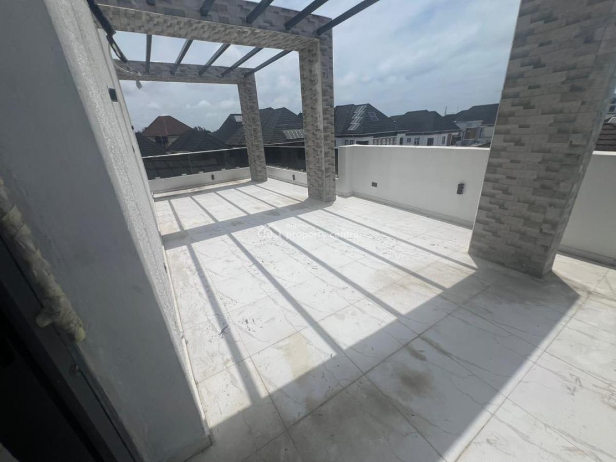 Beautifully Carved Luxury 6 Bedroom Detached Home with Bq, Chevron, Lekki, Lagos, Detached Duplex for Sale