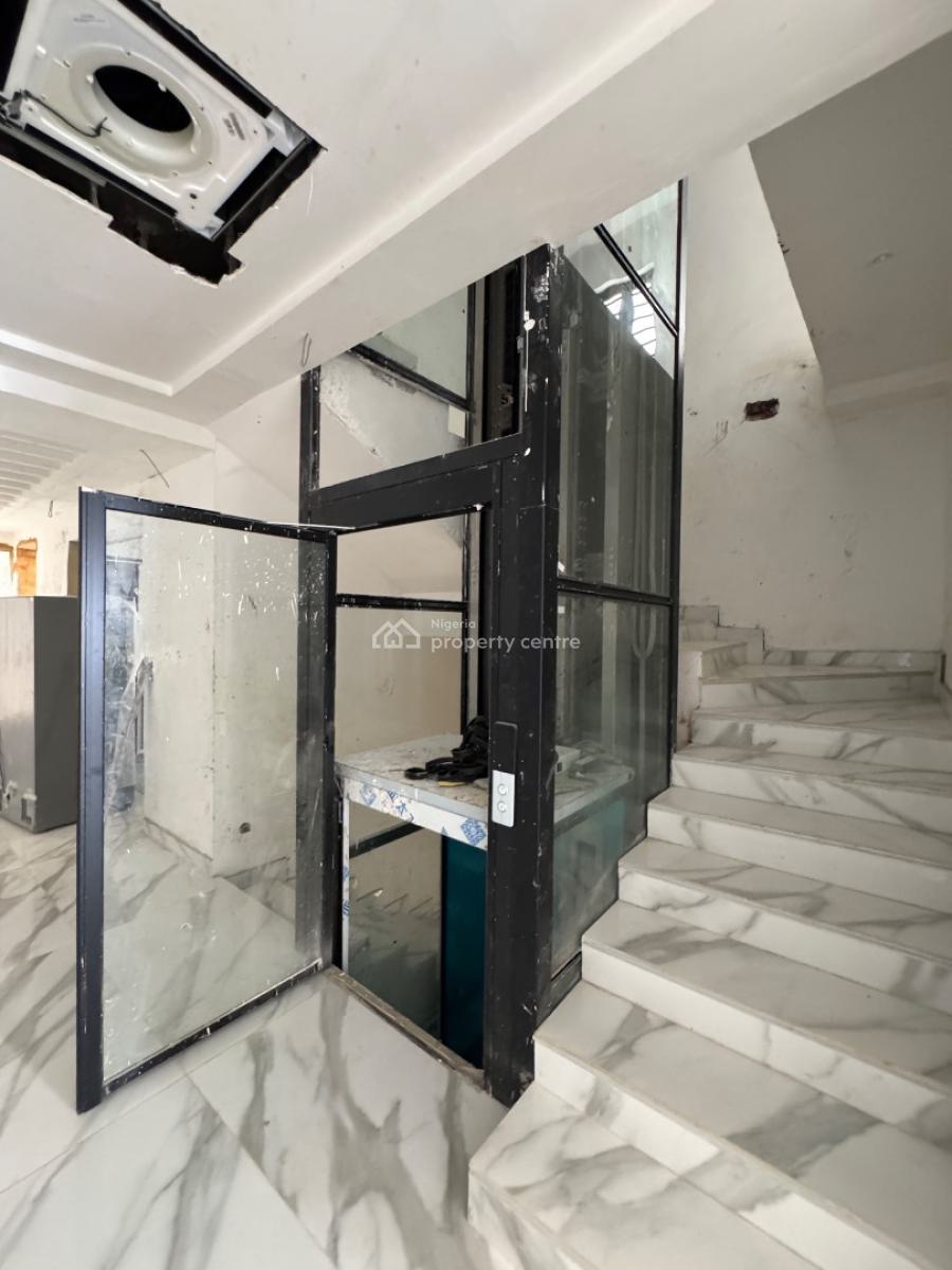 Beautiful 5 Bedroom Semi Detached Duplex with Bq and an Elevator, Ikeja Gra, Ikeja, Lagos, Semi-detached Duplex for Sale