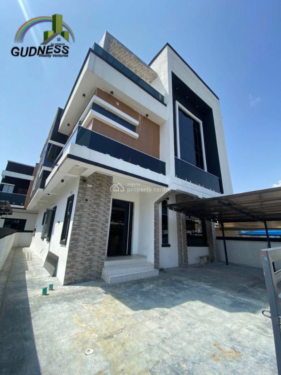 5 Bedroom Detached Duplex with a Rooftop Terrace, Chevron, Ibeju Lekki, Lagos, Detached Duplex for Sale