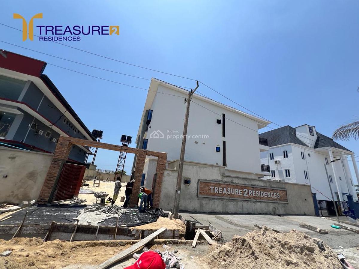 Luxury 2 Bedroom Apartment, Treasure 2 Residence, Abijo, Lekki, Lagos, Block of Flats for Sale