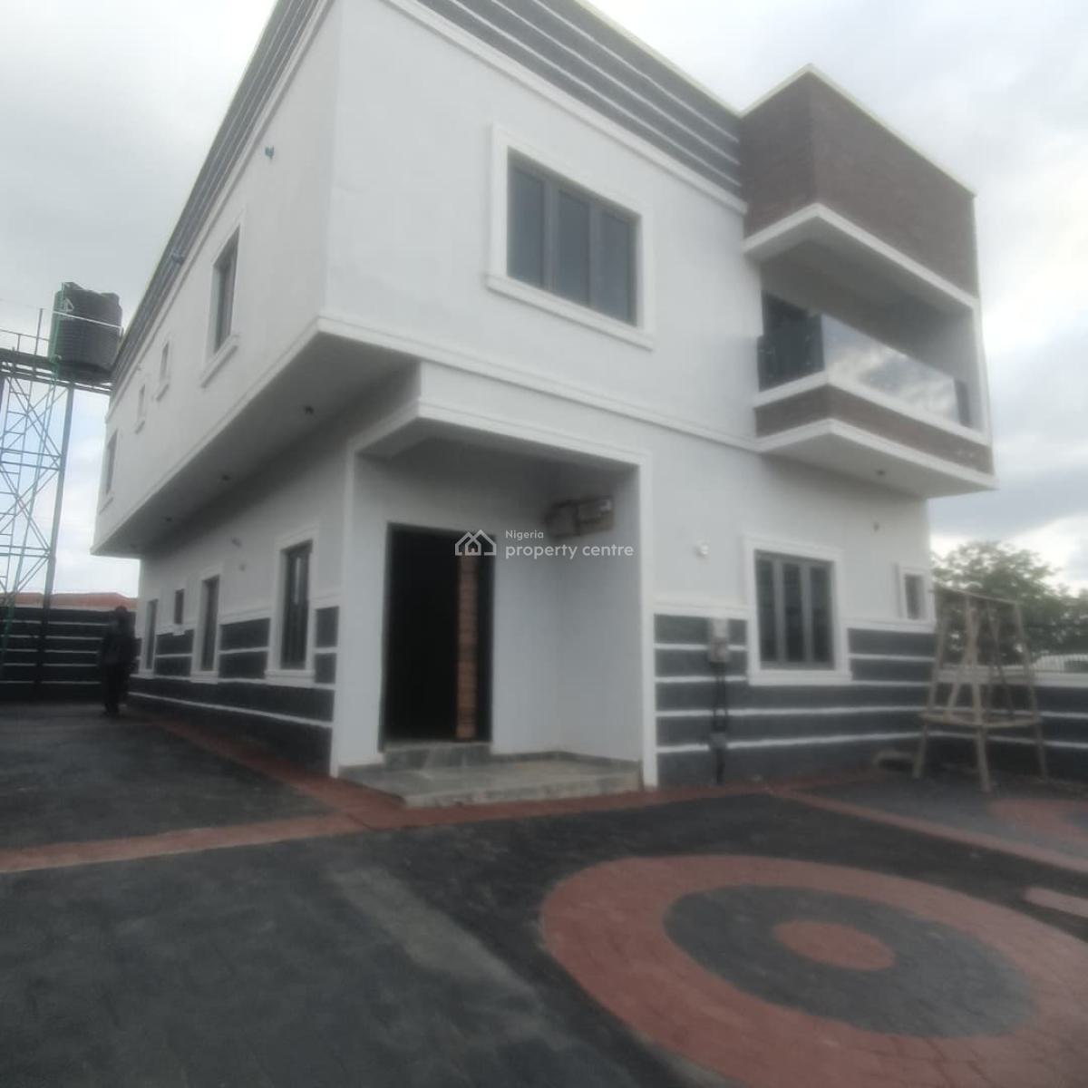 Luxury Spacious Brand New 4 Bedroom Duplex, Voice of Nigeria Road, Lugbe District, Abuja, Detached Duplex for Rent