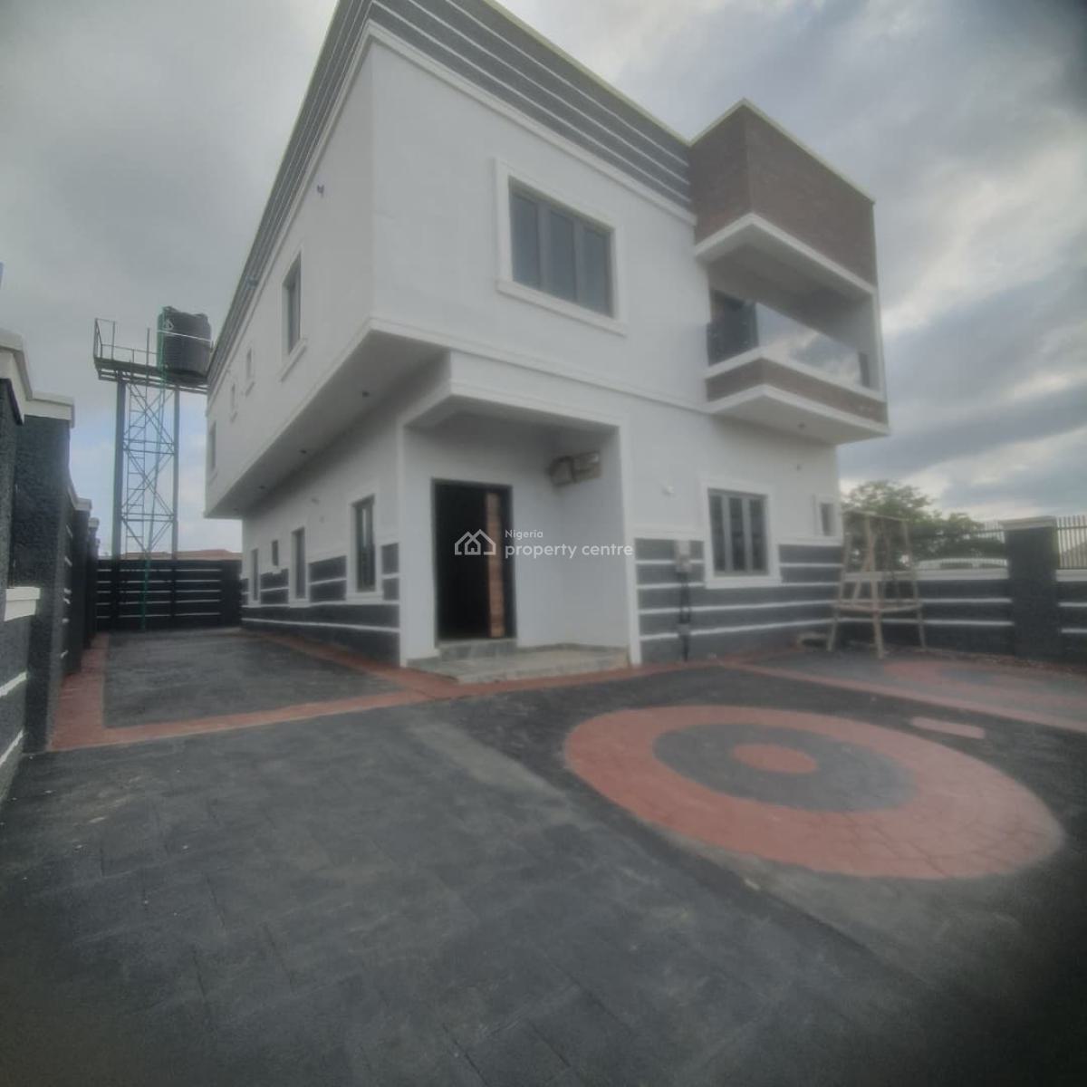 Luxury Spacious Brand New 4 Bedroom Duplex, Voice of Nigeria Road, Lugbe District, Abuja, Detached Duplex for Rent
