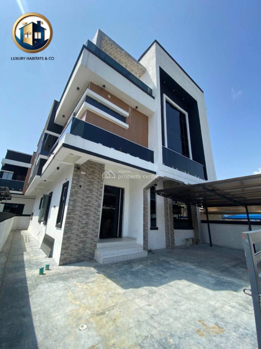 5 Bedroom Detached Duplex with a Rooftop Terrace, Chevron, Lekki, Lagos, Detached Duplex for Sale