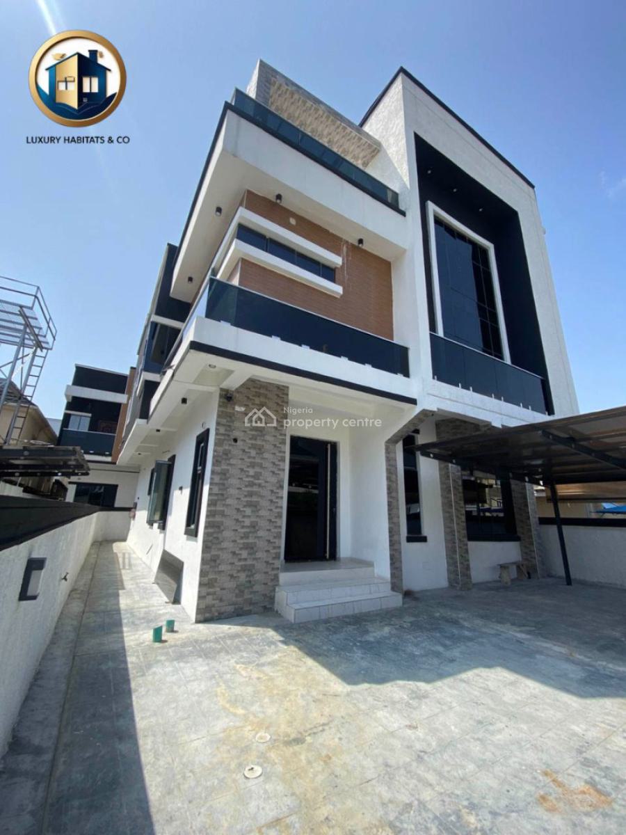 5 Bedroom Detached Duplex with a Rooftop Terrace, Chevron, Lekki, Lagos, Detached Duplex for Sale