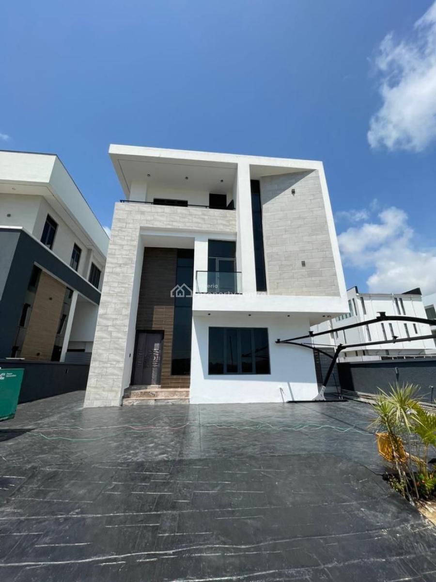 Exquisite 5 Bedroom Fully Detached Duplex with Elevator., Salem, Lekki, Lagos, Flat / Apartment for Sale