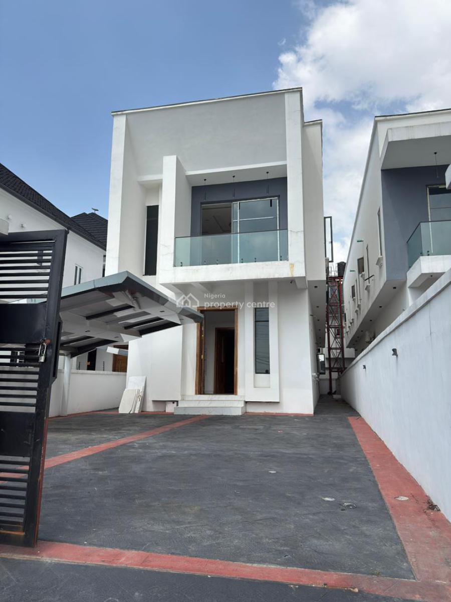 Newly Built 5 Bedroom House, Osapa, Lekki, Lagos, Detached Duplex for Sale