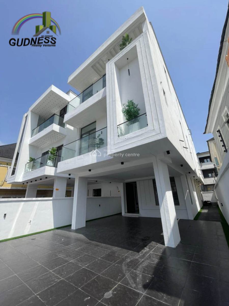 5 Bedroom Detached Duplex Smart House with Indoor Swimming Pool, Chevron Drive, Lekki, Lagos, Detached Duplex for Sale