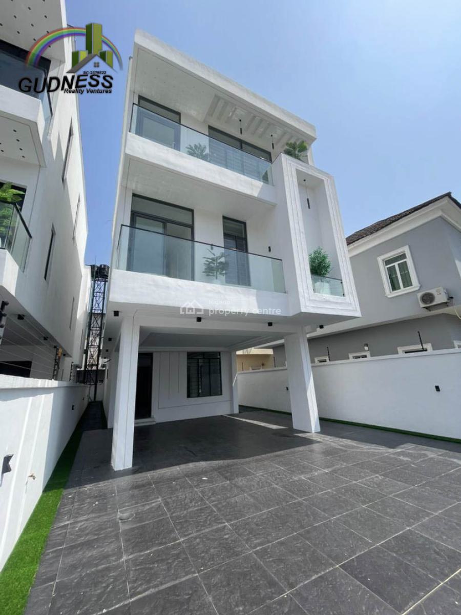 5 Bedroom Detached Duplex Smart House with Indoor Swimming Pool, Chevron Drive, Lekki, Lagos, Detached Duplex for Sale