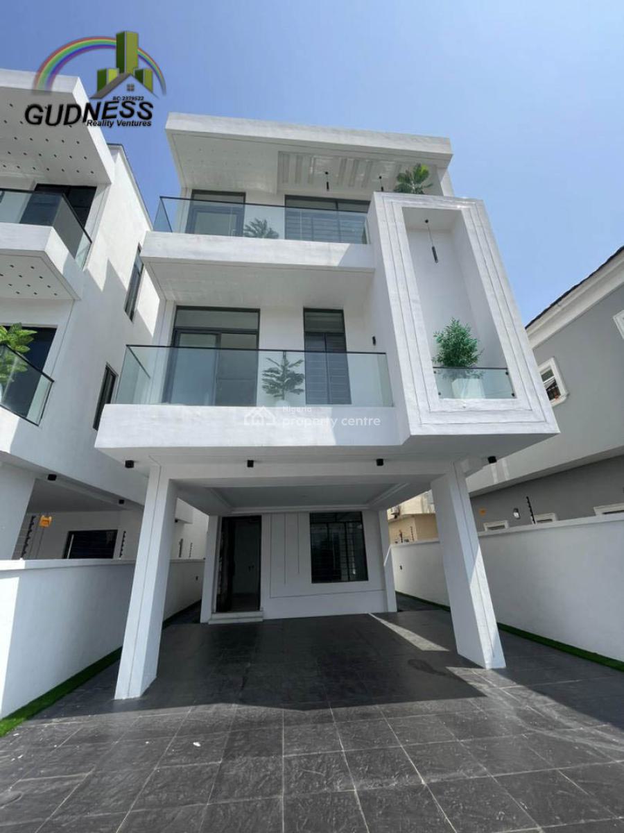 5 Bedroom Detached Duplex Smart House with Indoor Swimming Pool, Chevron Drive, Lekki, Lagos, Detached Duplex for Sale