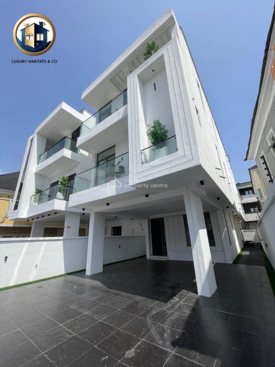 5 Bedroom Detached Duplex Smart House with Indoor Swimming Pool, Chevron Drive, Lekki, Lagos, Detached Duplex for Sale