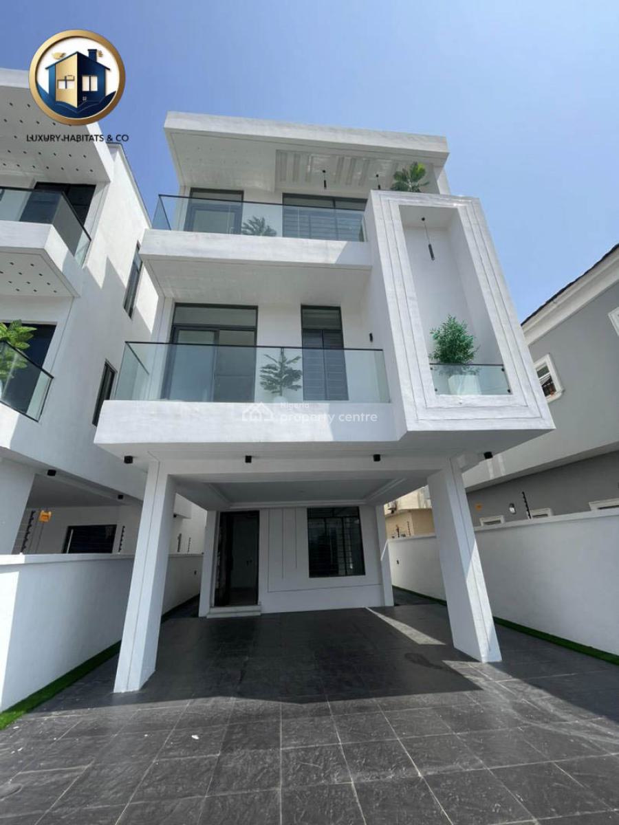 5 Bedroom Detached Duplex Smart House with Indoor Swimming Pool, Chevron Drive, Lekki, Lagos, Detached Duplex for Sale