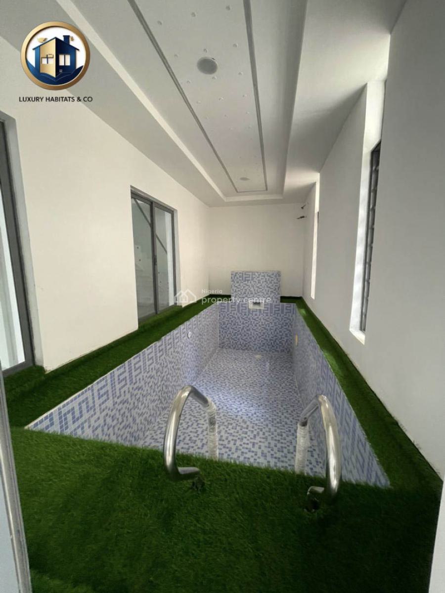 5 Bedroom Detached Duplex Smart House with Indoor Swimming Pool, Chevron Drive, Lekki, Lagos, Detached Duplex for Sale