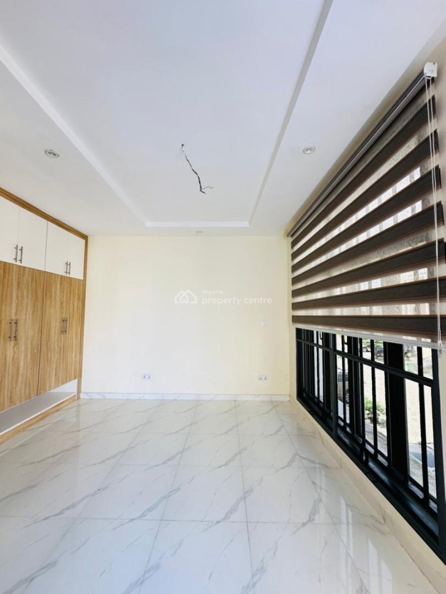 Nicely Built 4 Bedroom Terrace Duplex with Solar &bq, Ikate, Lekki, Lagos, Terraced Duplex for Rent