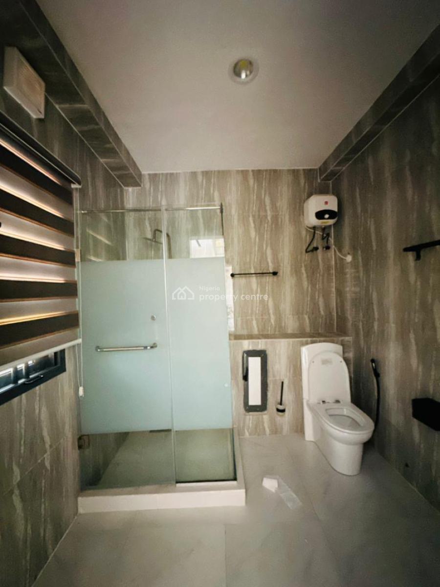 Nicely Built 4 Bedroom Terrace Duplex with Solar &bq, Ikate, Lekki, Lagos, Terraced Duplex for Rent