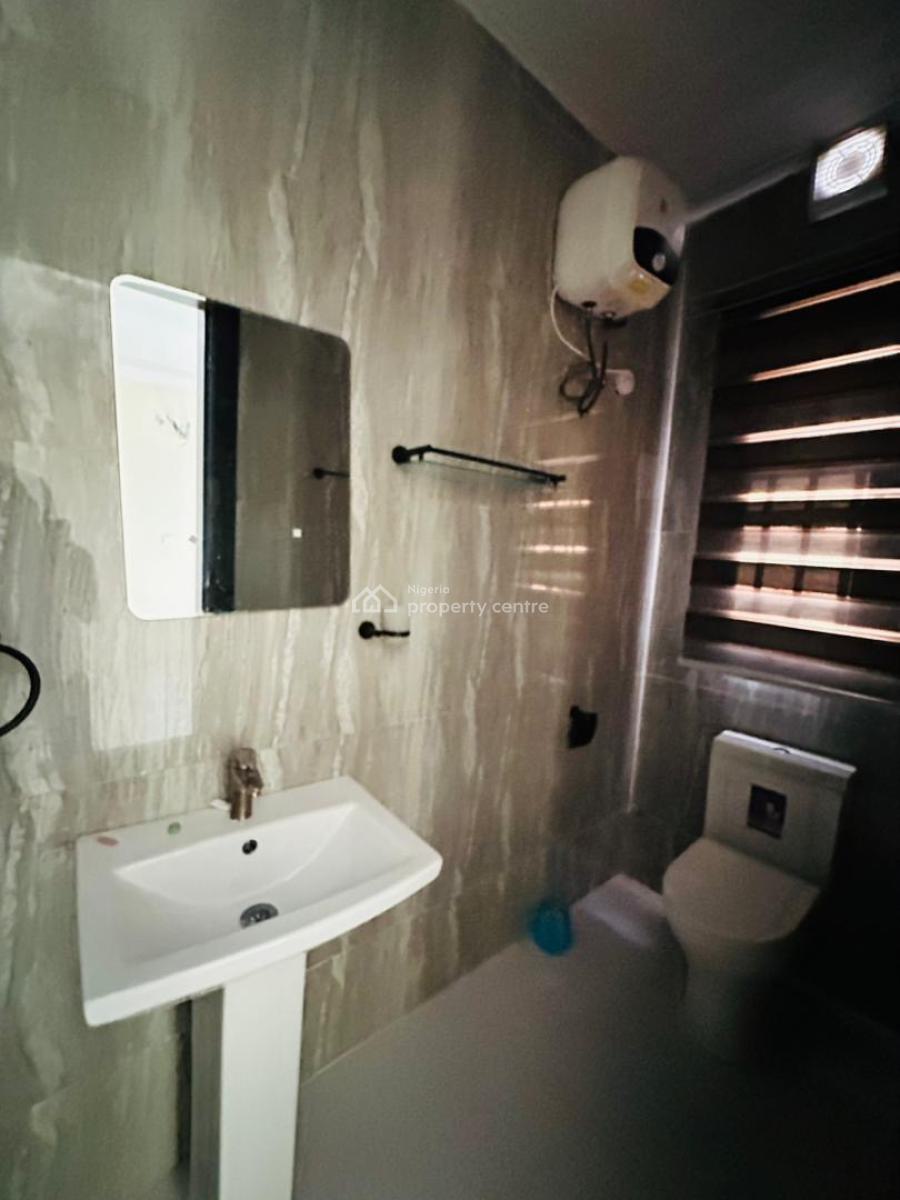 Nicely Built 4 Bedroom Terrace Duplex with Solar &bq, Ikate, Lekki, Lagos, Terraced Duplex for Rent