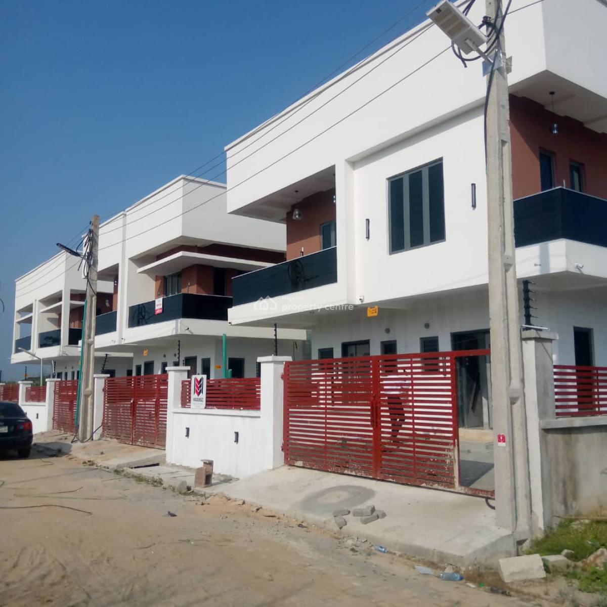 3bedrooms Semi Detached Duplex with Bq Available, Beachwood Estate, Imalete Alafia, Ibeju Lekki, Lagos, Semi-detached Duplex for Sale