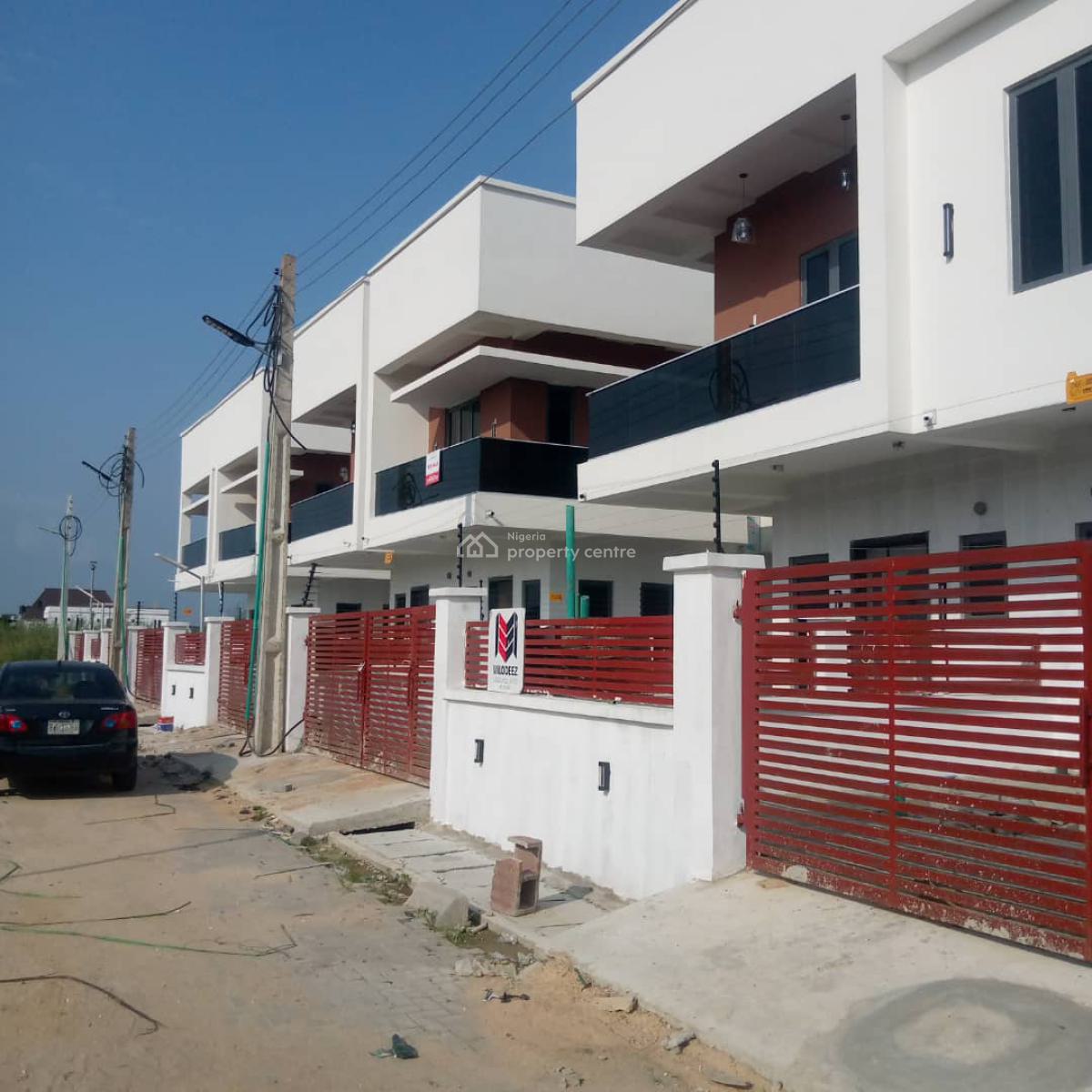 3bedrooms Semi Detached Duplex with Bq Available, Beachwood Estate, Imalete Alafia, Ibeju Lekki, Lagos, Semi-detached Duplex for Sale