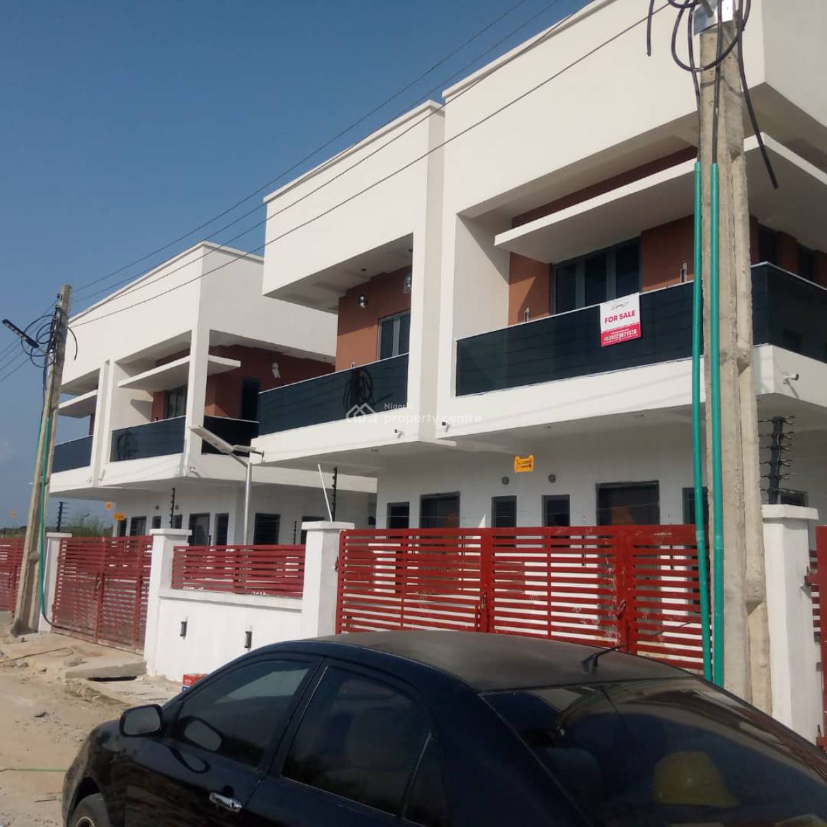 3bedrooms Semi Detached Duplex with Bq Available, Beachwood Estate, Imalete Alafia, Ibeju Lekki, Lagos, Semi-detached Duplex for Sale