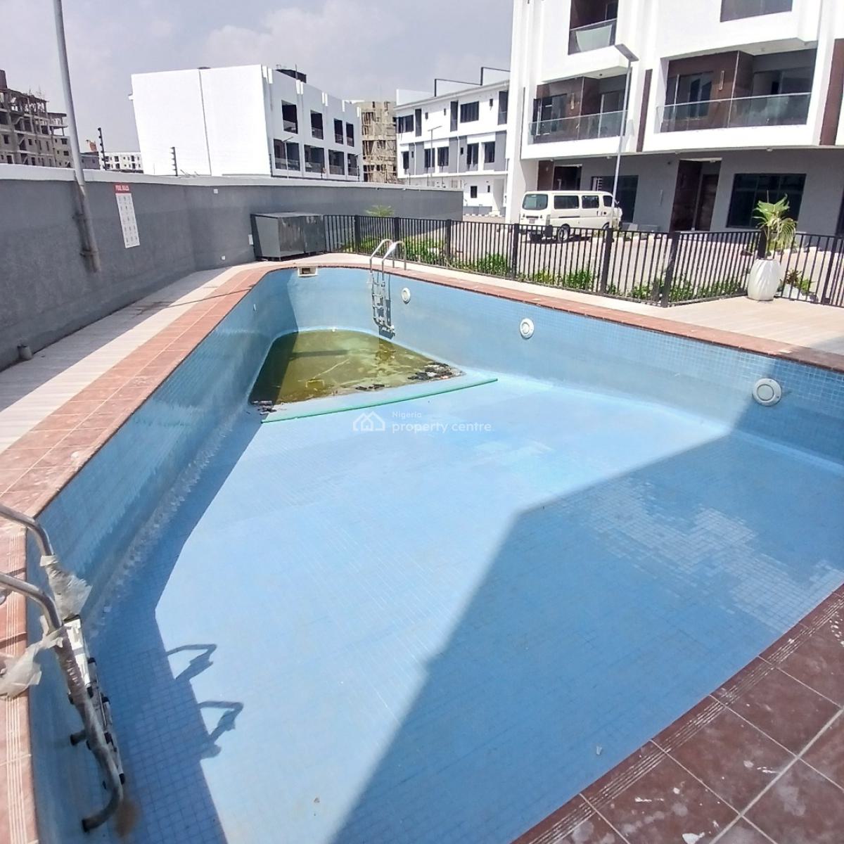 Beautiful 4 Bedroom Terrace with Kids Play Ground and Pool, Lekki Phase 1, Lekki, Lagos, Terraced Duplex for Sale