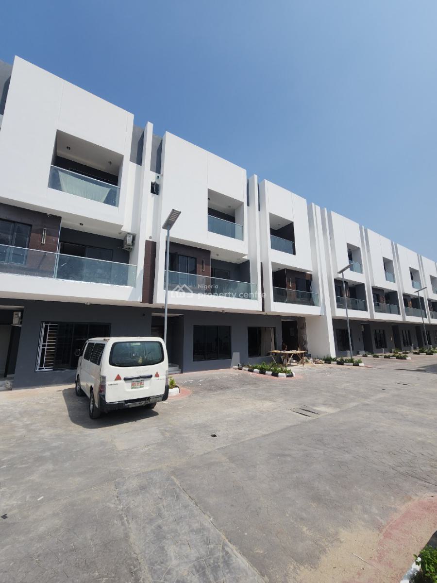 Luxury 4 Bedroom Terrace Duplex with Bq, Pool, Gym, Lekki Phase 1, Lekki, Lagos, Terraced Duplex for Rent