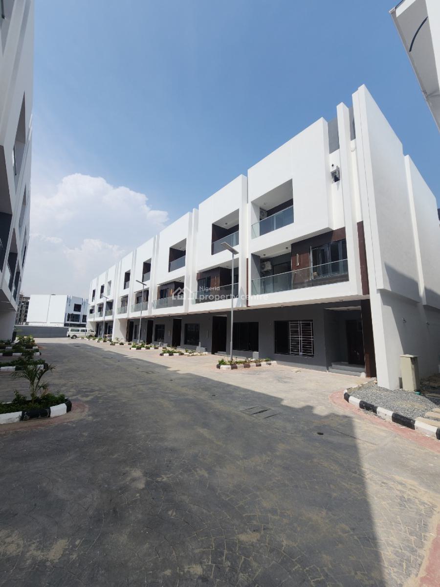 Luxury 4 Bedroom Terrace Duplex with Bq, Pool, Gym, Lekki Phase 1, Lekki, Lagos, Terraced Duplex for Rent