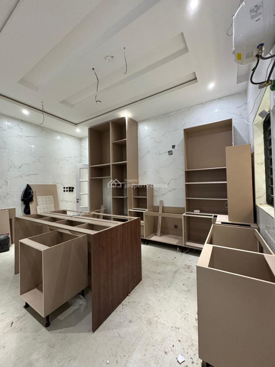 Beautiful 5 Bedroom Fully Detached Duplex with Bq and an Elevator, Contemporary Detailed Home with Bq, Elevator in a Secured Neighborhood, Ikeja, Lagos, Detached Duplex for Sale