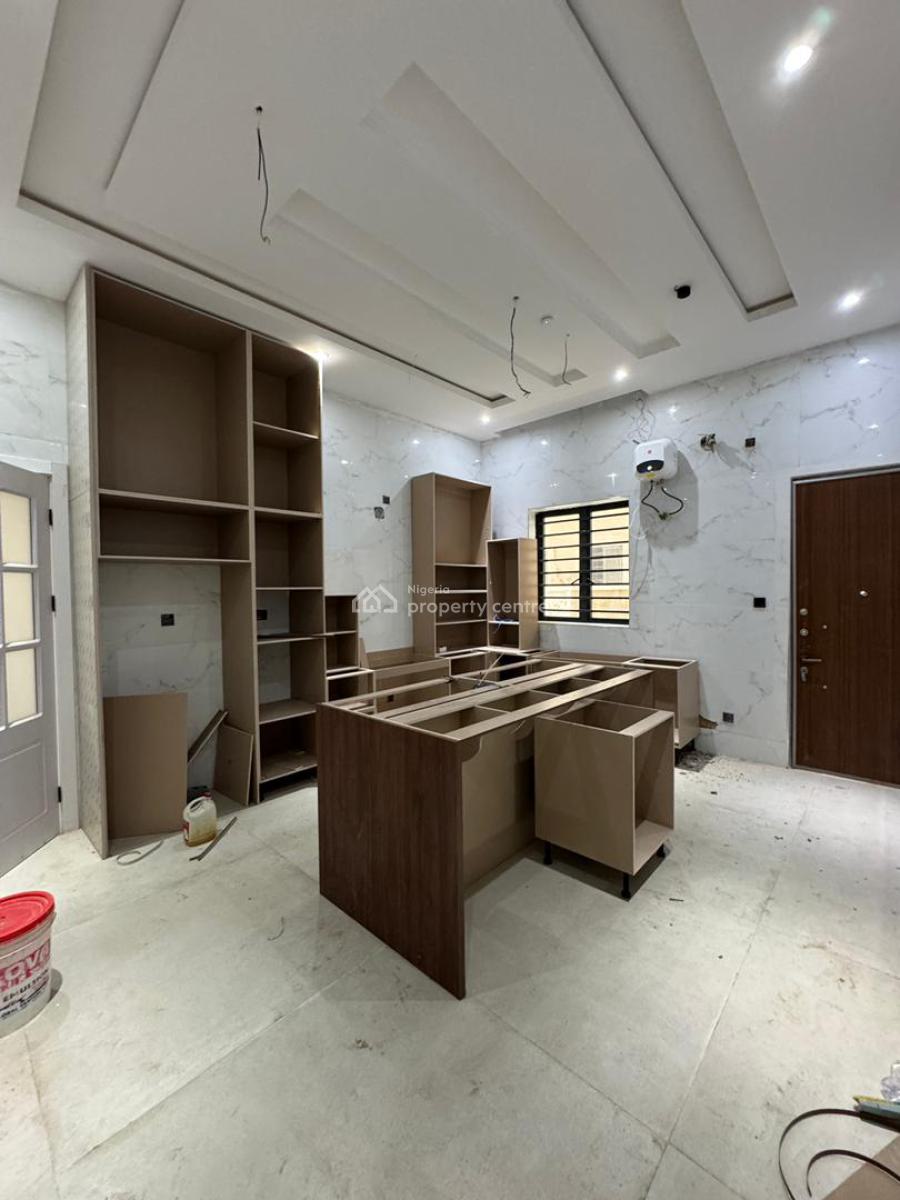 Beautiful 5 Bedroom Fully Detached Duplex with Bq and an Elevator, Contemporary Detailed Home with Bq, Elevator in a Secured Neighborhood, Ikeja, Lagos, Detached Duplex for Sale