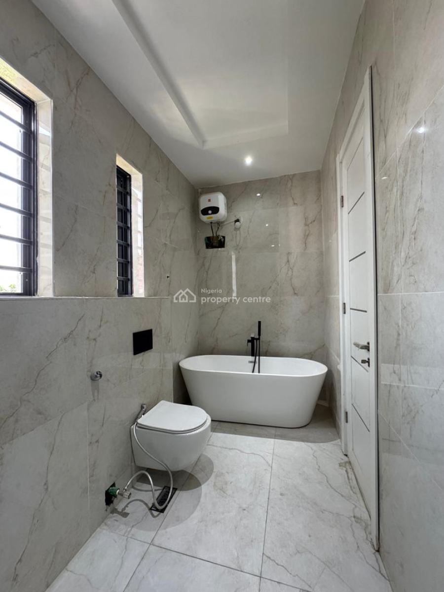 Beautiful 5 Bedroom Fully Detached Duplex with Bq and an Elevator, Contemporary Detailed Home with Bq, Elevator in a Secured Neighborhood, Ikeja, Lagos, Detached Duplex for Sale