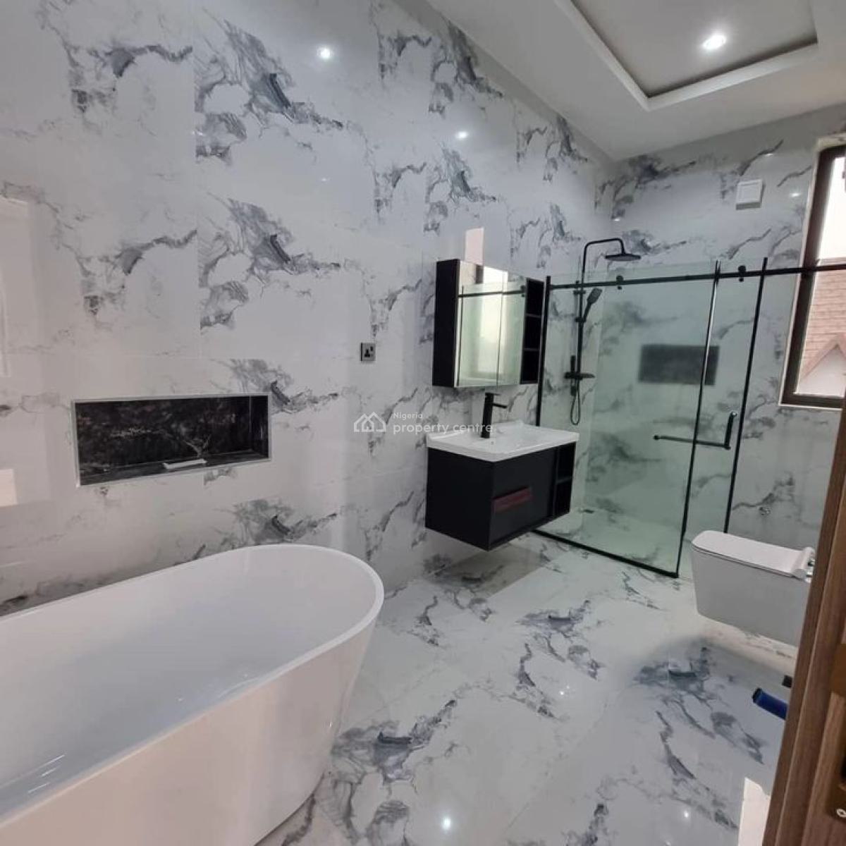 Luxurious 4 Bedroom Bungalow in a Serene Environment, Ayhomes, Ibeju Lekki, Lagos, Detached Bungalow for Sale