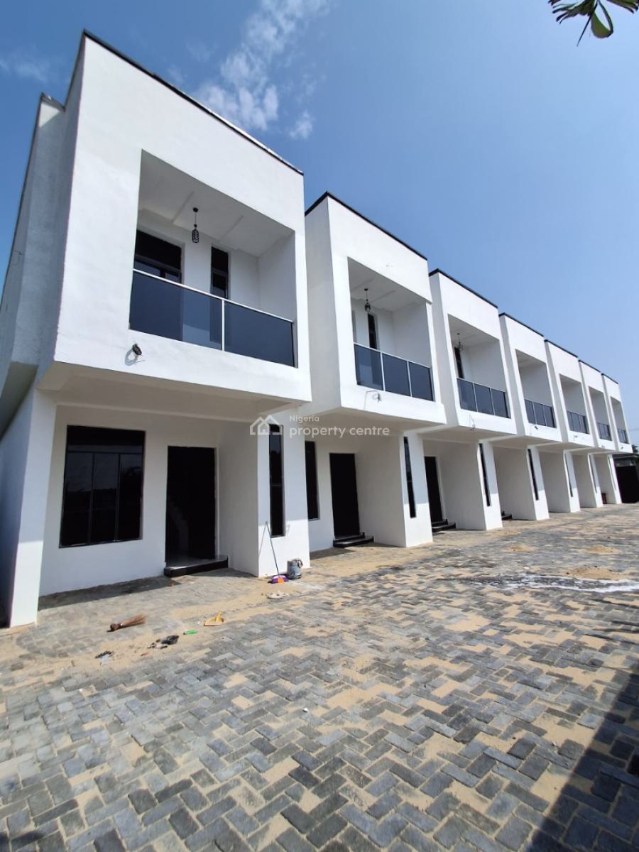 Standard 4 Bedroom Terrace Duplex in a Secure Estate, Abraham Adesanya, Lekki, Lagos, Terraced Duplex for Sale