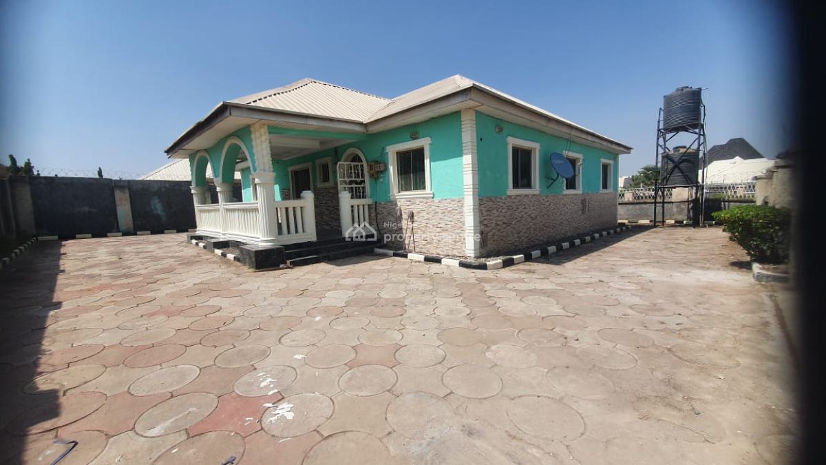 Spacious Four Bedroom Fully Detached Bungalow, Lokogoma District, Abuja, Detached Bungalow for Rent