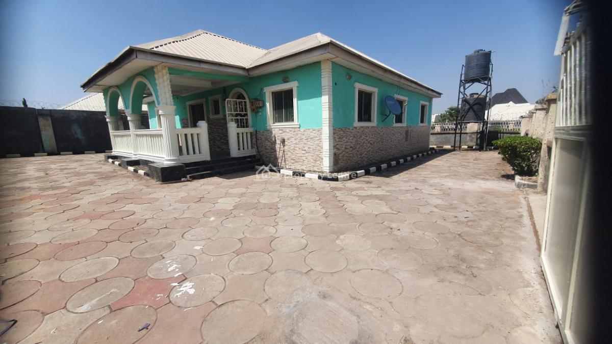 Spacious Four Bedroom Fully Detached Bungalow, Lokogoma District, Abuja, Detached Bungalow for Rent
