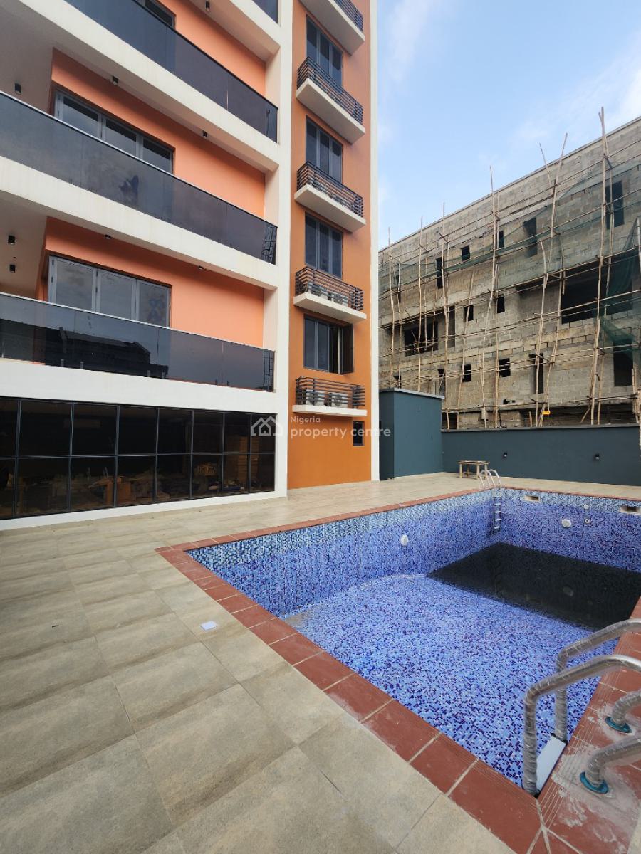Beautiful 3 Bedroom Apartment with Bq, Elevator, Gym, Pool, Lekki Phase 1, Lekki, Lagos, Flat / Apartment for Sale