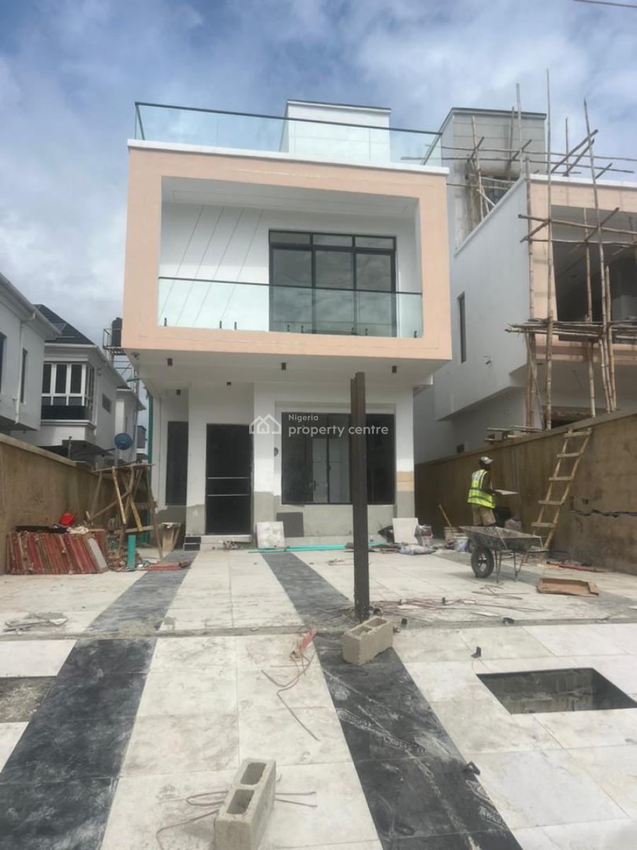 Newly Built 5 Bedroom Fully Detached Duplex with Bq, Ologolo, Lekki, Lagos, Detached Duplex for Sale