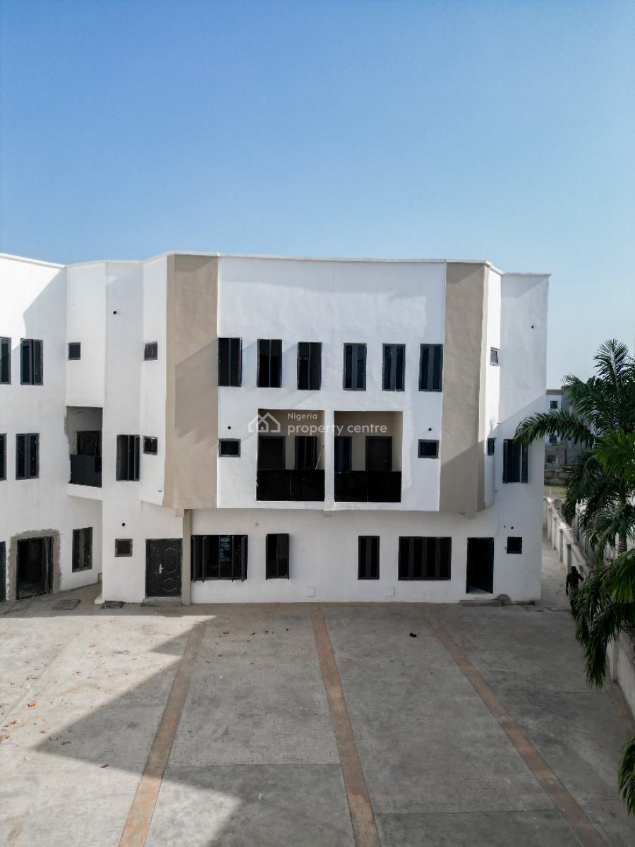 Newly Constructed 4-bedroom Terrace Duplex with Bq, By Living Faith, Jahi, Abuja, Terraced Duplex for Sale