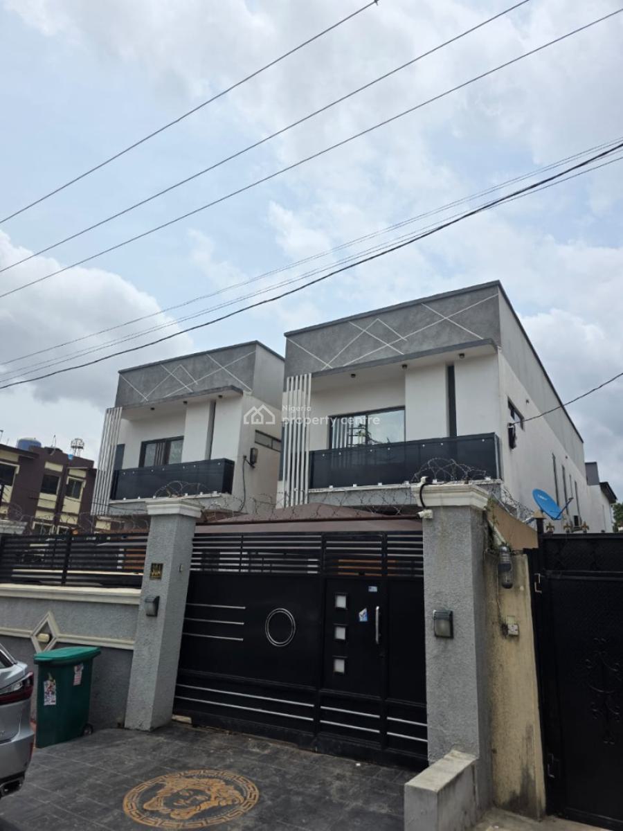 4 Bedroom Fully Detached House with B/q, Adekoya Estate ,off College Road Ogba Lagos, Ogba, Ikeja, Lagos, Detached Duplex for Sale