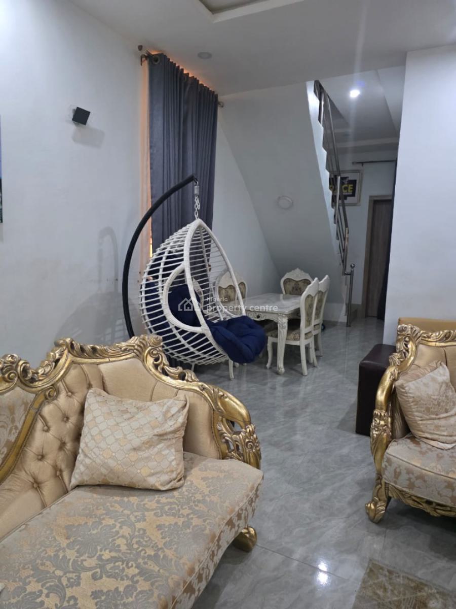 4 Bedroom Fully Detached House with B/q, Adekoya Estate ,off College Road Ogba Lagos, Ogba, Ikeja, Lagos, Detached Duplex for Sale