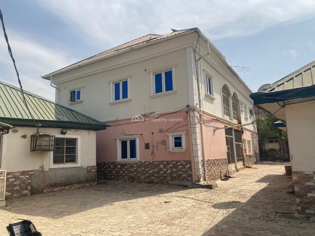 Luxury 6 Bedroom Fully Detached Duplex with 3 Units of 2 Bedroom Bq, Federal Housing Authority, Airport Road, Fha (f.h.a), Lugbe District, Abuja, Detached Duplex for Sale