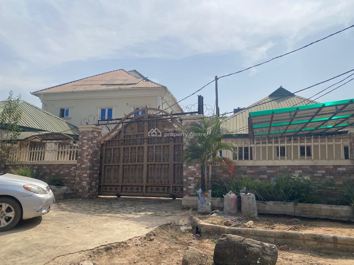 Luxury 6 Bedroom Fully Detached Duplex with 3 Units of 2 Bedroom Bq, Federal Housing Authority, Airport Road, Fha (f.h.a), Lugbe District, Abuja, Detached Duplex for Sale