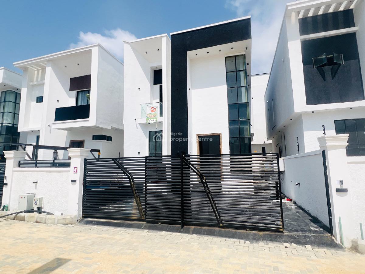 Premium 4 Bedroom Duplex with Swimming Pool, By Chevron Tollgate Lekki, Lekki, Lagos, Detached Duplex for Sale