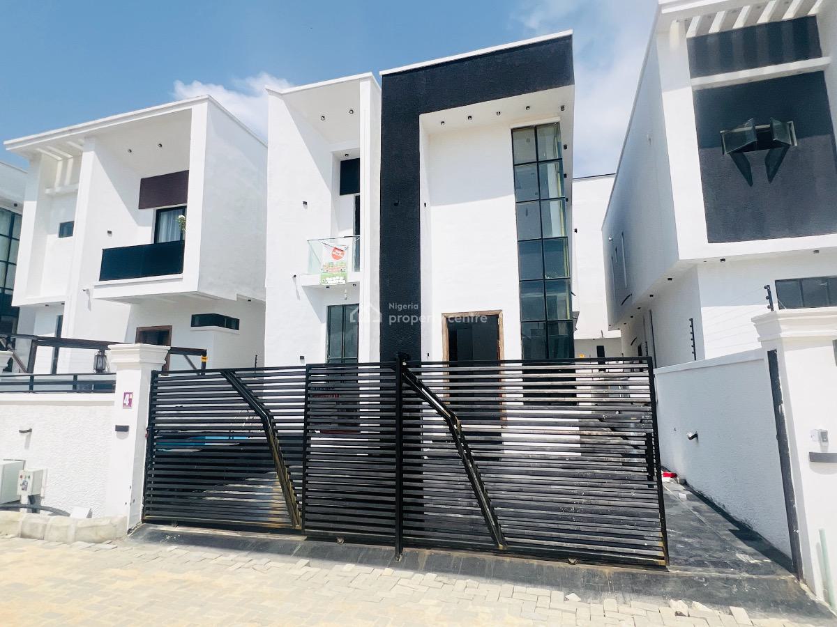 Premium 4 Bedroom Duplex with Swimming Pool, By Chevron Tollgate Lekki, Lekki, Lagos, Detached Duplex for Sale
