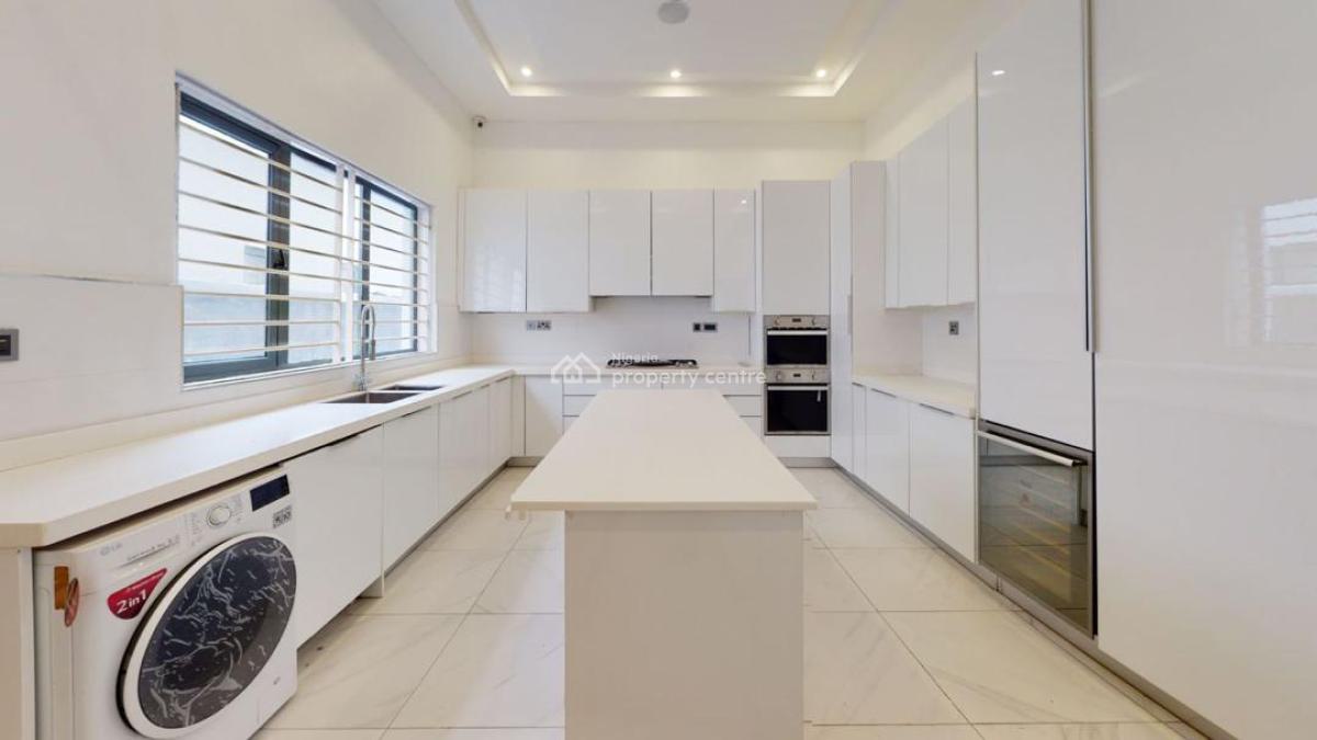 Newly Built 5 Bedroom Fully Detached Duplex with Bq in a Secure Estate, Agungi, Lekki, Lagos, Detached Duplex for Sale