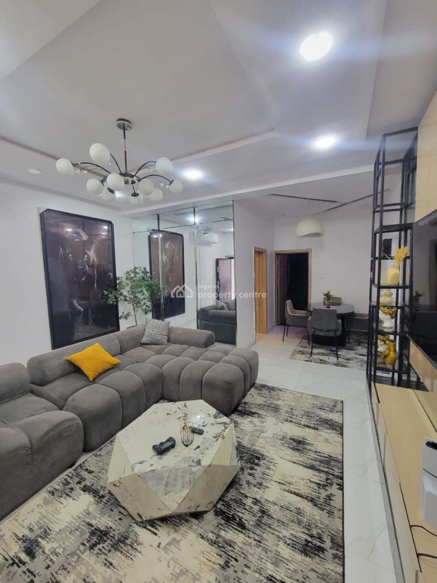 Beautifully Furnished 2 Bedroom Apartment with Private Cinema, Off Freedom Way, Lekki Phase 1, Lekki, Lagos, Flat / Apartment for Rent