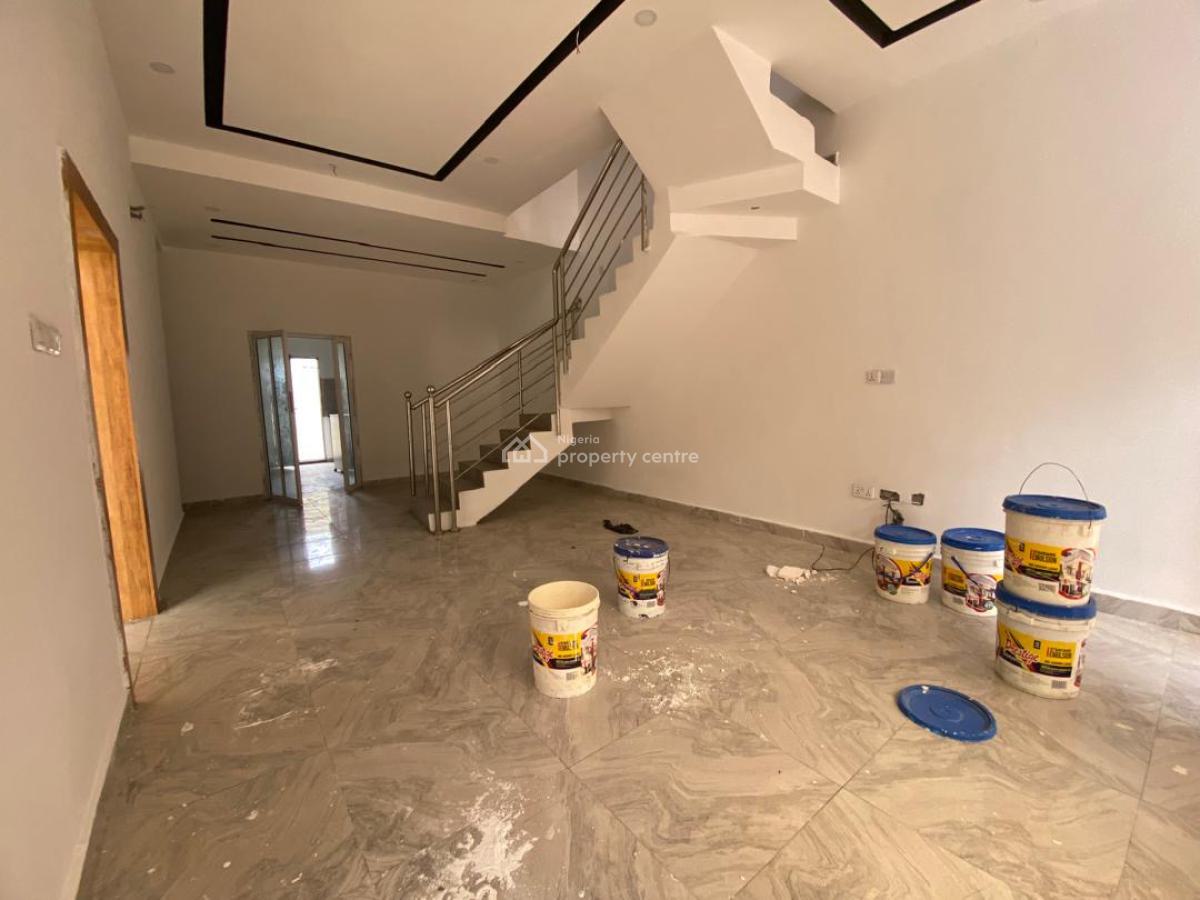 This Is a 4 Bedroom + Bq Terrace Duplex Selfcompound, Abraham Adesanya, Ajah, Lagos, Terraced Duplex for Rent