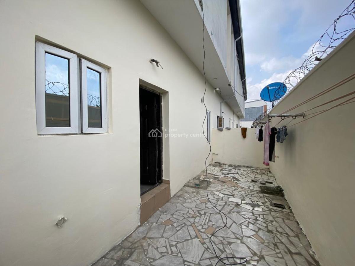 This Is a 4 Bedroom + Bq Terrace Duplex Selfcompound, Abraham Adesanya, Ajah, Lagos, Terraced Duplex for Rent