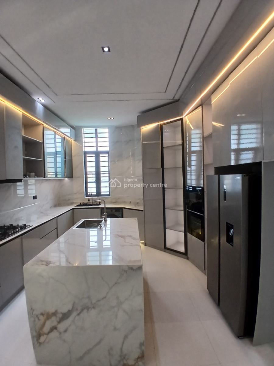 Luxury 5bedroom Fully Detached Duplex Wit Pool and Gazebo, Chevron, Lekki, Lagos, Detached Duplex for Sale