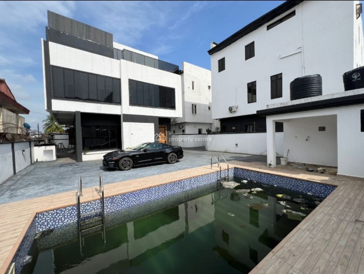 Massive 5ed Duplex with a 1room Bq (direct 2 Manddate), Lekki Free Trade Zone, Lekki, Lagos, Detached Duplex for Sale