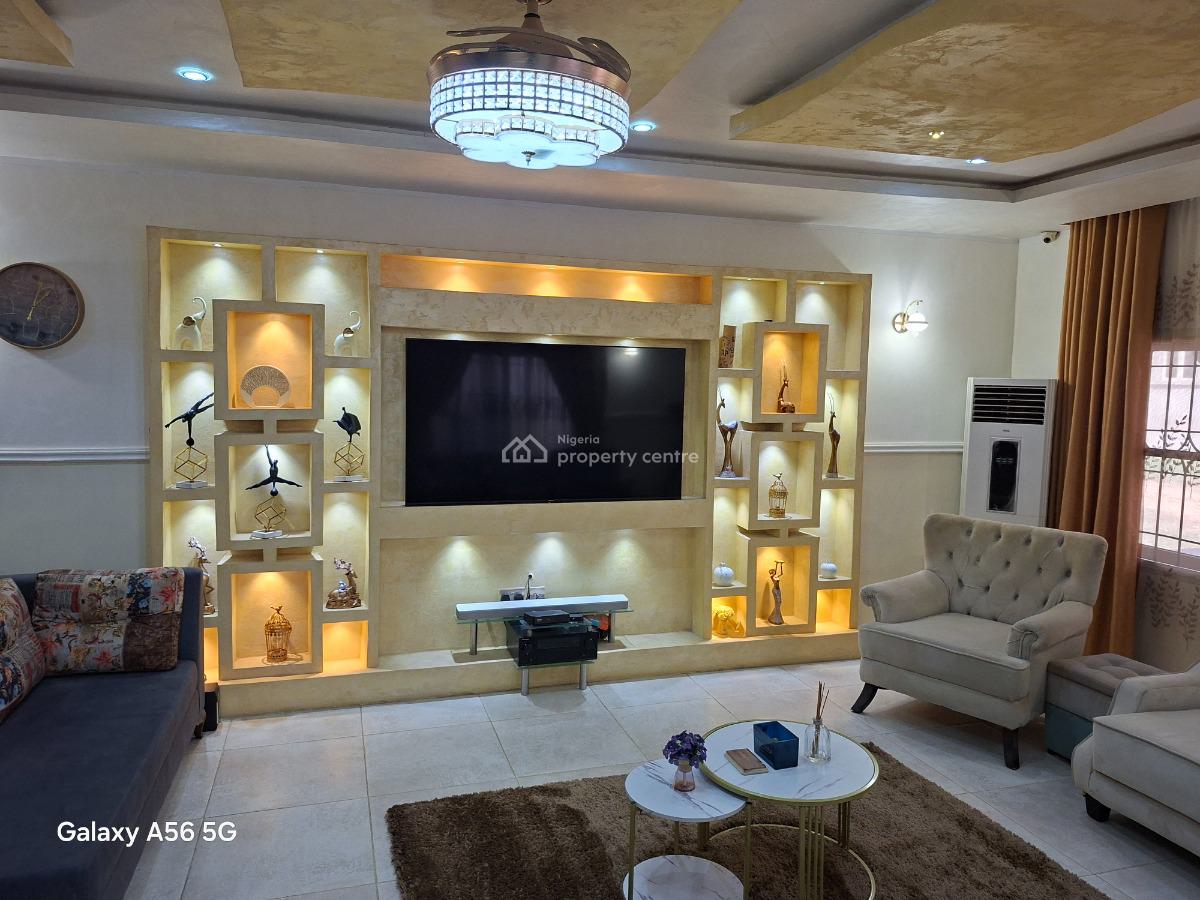 Fully Furnished 5 Bedrooms Semi-detached Duplex, Near Nizameya/ Turkish Hospital, Idu Industrial, Abuja, Semi-detached Duplex for Rent