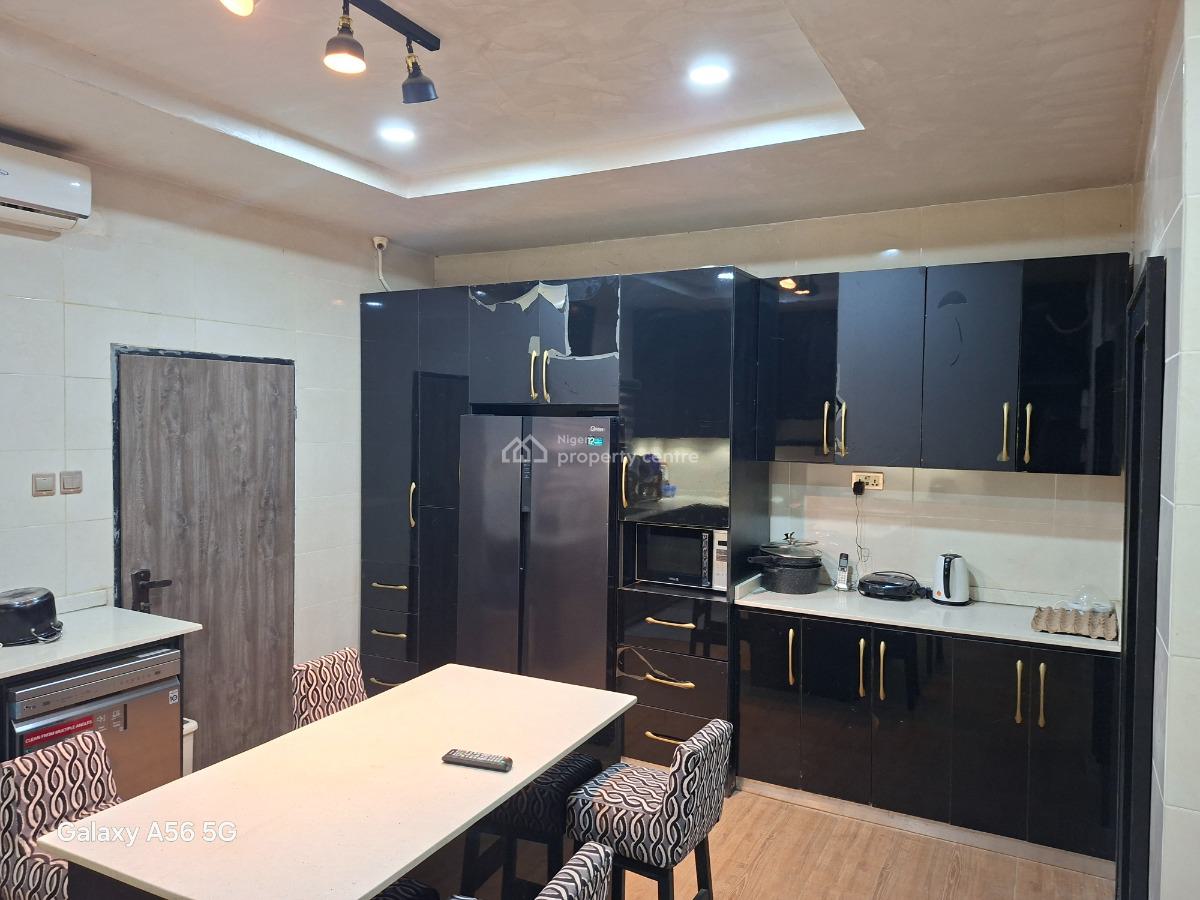 Fully Furnished 5 Bedrooms Semi-detached Duplex, Near Nizameya/ Turkish Hospital, Idu Industrial, Abuja, Semi-detached Duplex for Rent